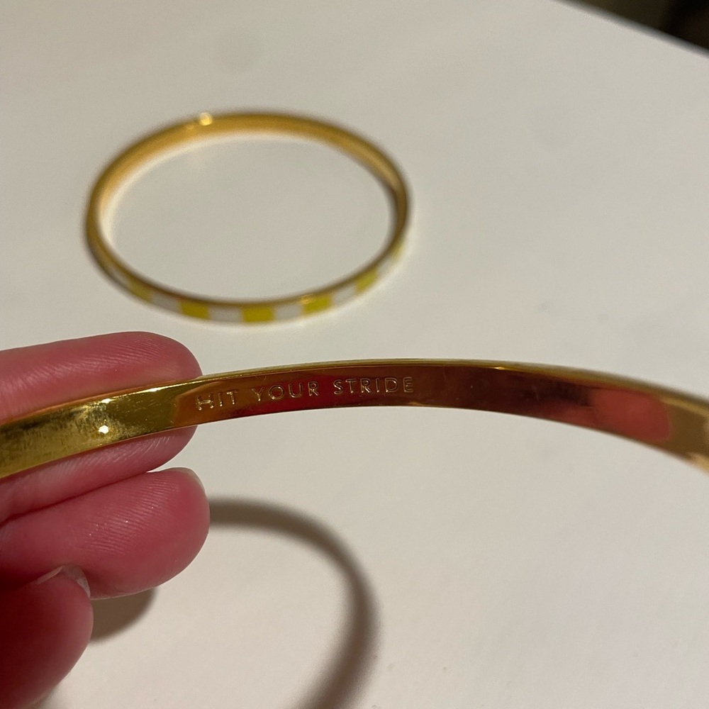 Kate Spade Checkered Bangle Set - image 3